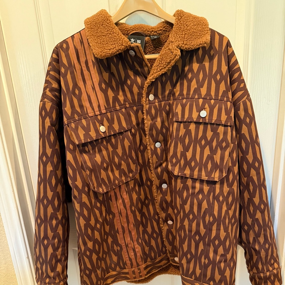 IVY PARK x ADIDAS Denim Monogram Jacket